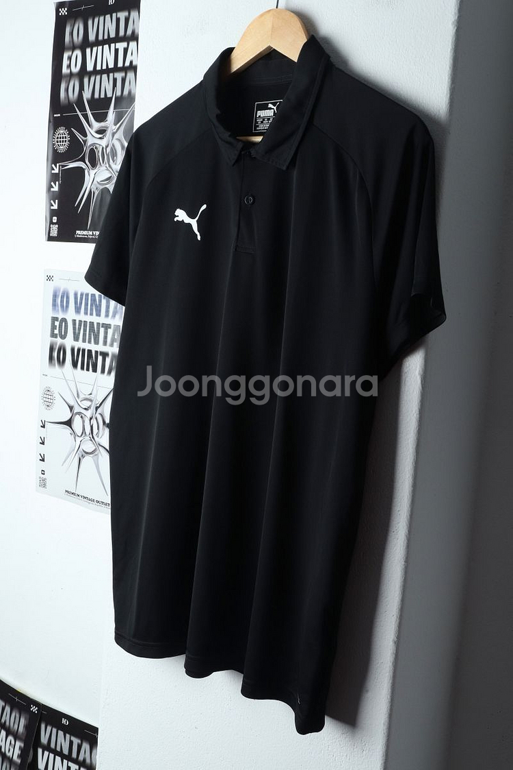 (L-XL) 퓨마 반팔 카라 티셔츠 기능성 나그랑--0