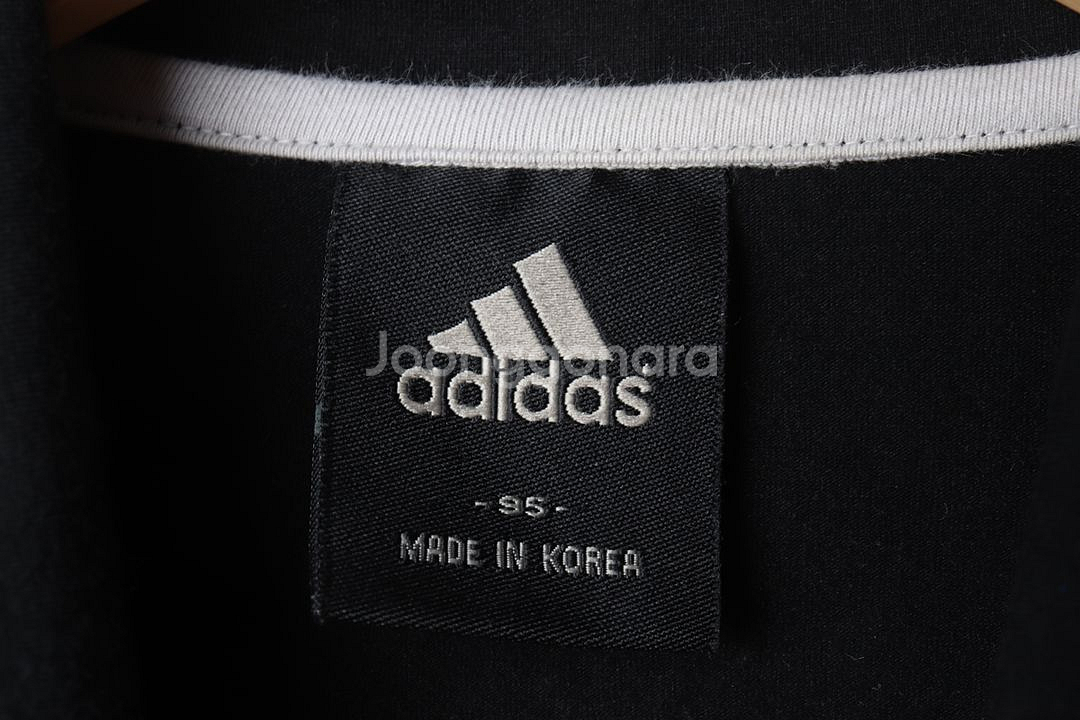 W(L) 아디다스 카라 긴팔티셔츠 블랙 삼선 올드스쿨--5