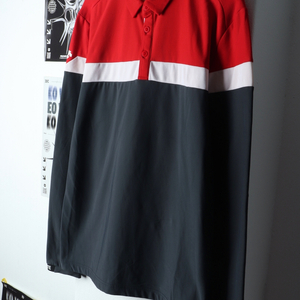 (2XL) 데상트 카라 긴팔티셔츠 빅사이즈 기능성