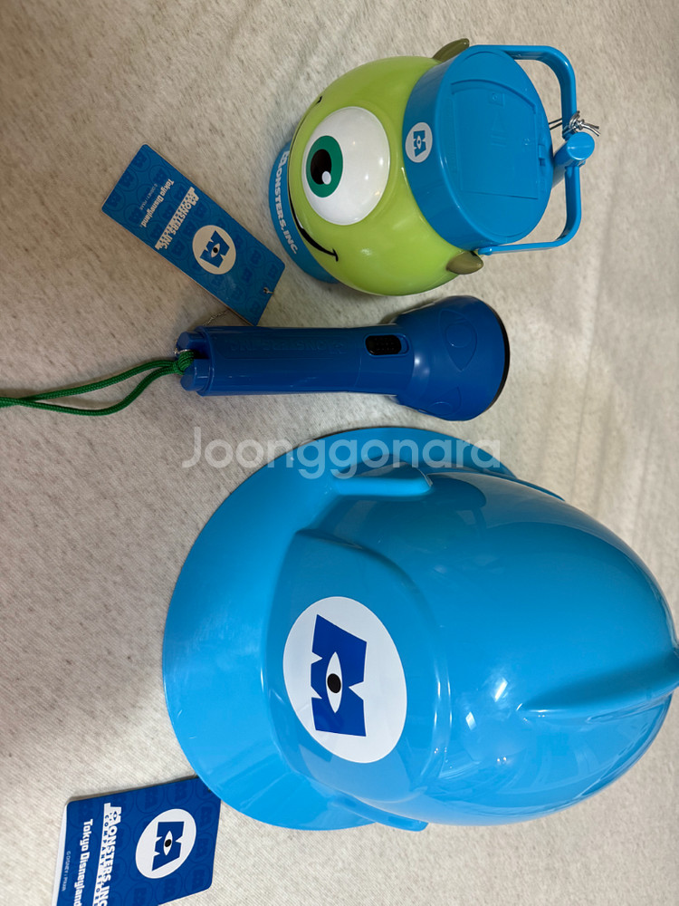 도쿄 디즈니랜드 몬스터주식회사 헬멧 손전등 랜턴--0
