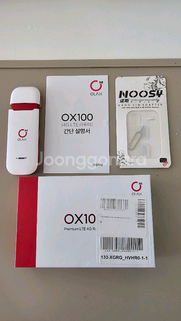 OLAX LTE 라우터 OX100 4G 휴대용 USB--0