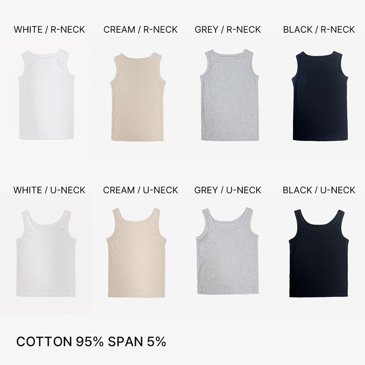 [새상품] 여성 나시 데일리 민소매 쇼핑몰 의류 이미지