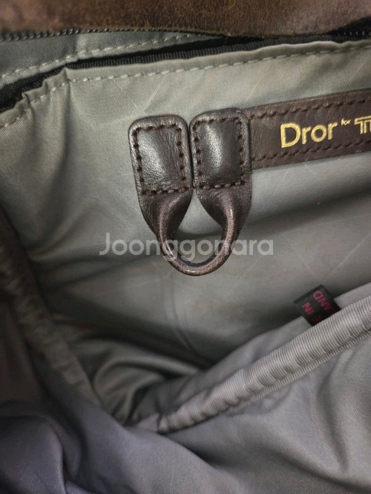 투미 드로르 가죽 백팩--7