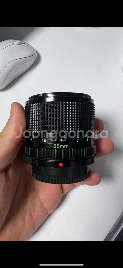 올드렌즈 캐논 NFD 85mm F1.8 렌즈--0
