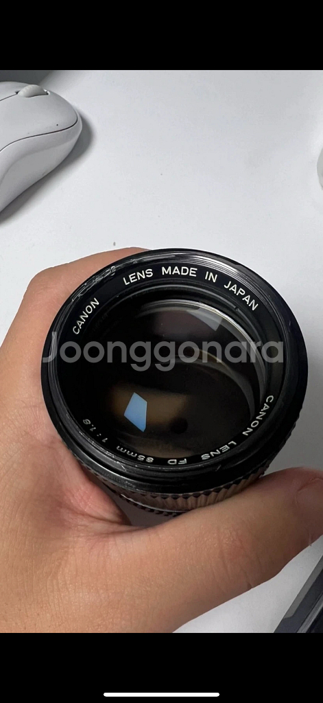 올드렌즈 캐논 NFD 85mm F1.8 렌즈--2