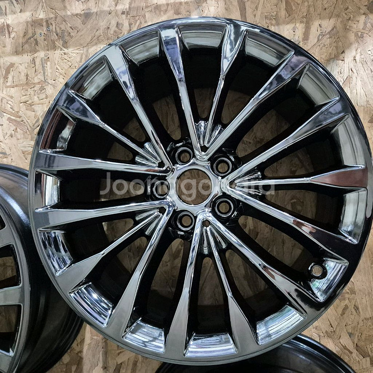 Bmw g30 5시리즈 18인치 블랙크롬 휠--1