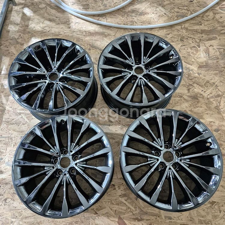 Bmw g30 5시리즈 18인치 블랙크롬 휠--3