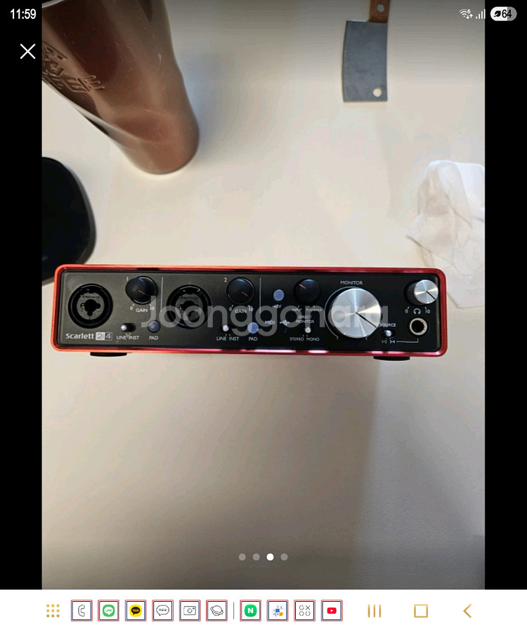 포커스라이트 focusrite 스칼렛 2i4--2