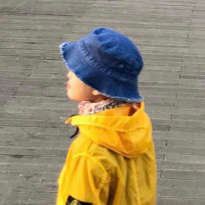 봉쁘앙 데님 벙거지 버킷햇 T3사이즈