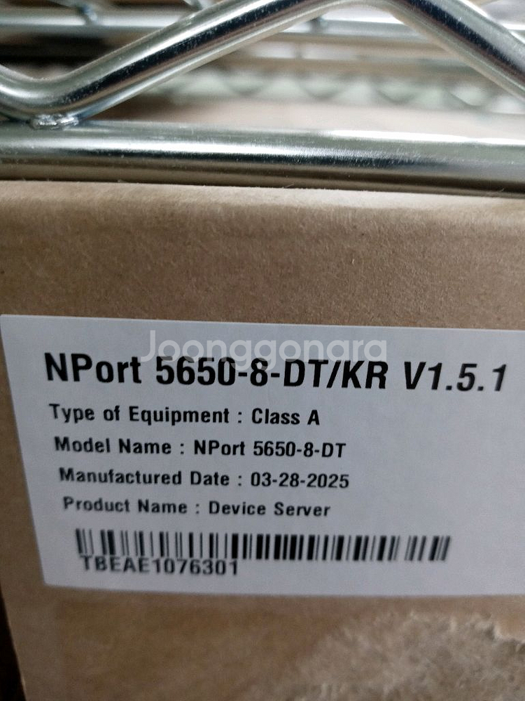 미사용 NPort 5650-8-DT--0