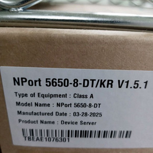 미사용 NPort 5650-8-DT