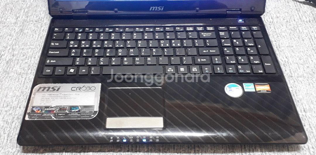 012. msi cR630 AMD win11메뚜기--1