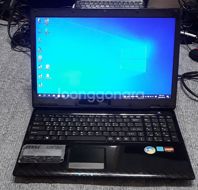 012. msi cR630 AMD win11메뚜기--0