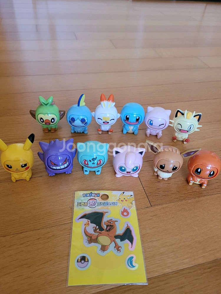 포켓몬 페이스피규어 12종--0