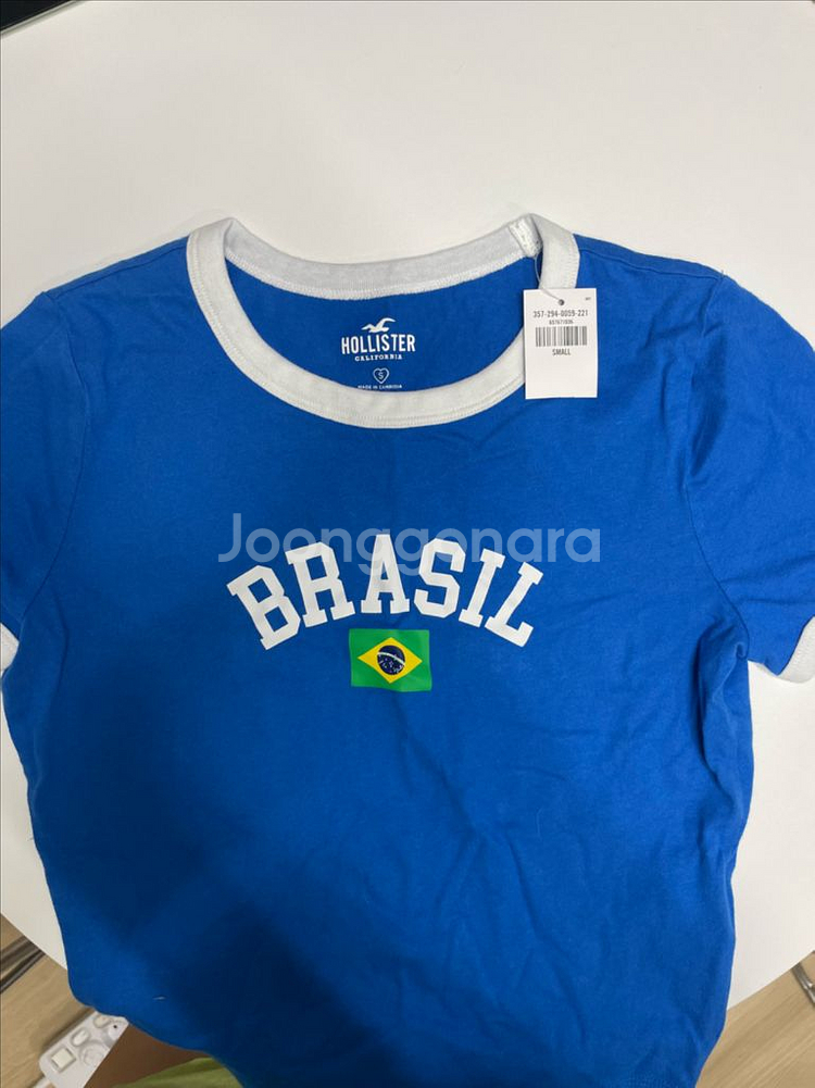 (택포)(택달린 새상품) 홀리스터 크롭티--1