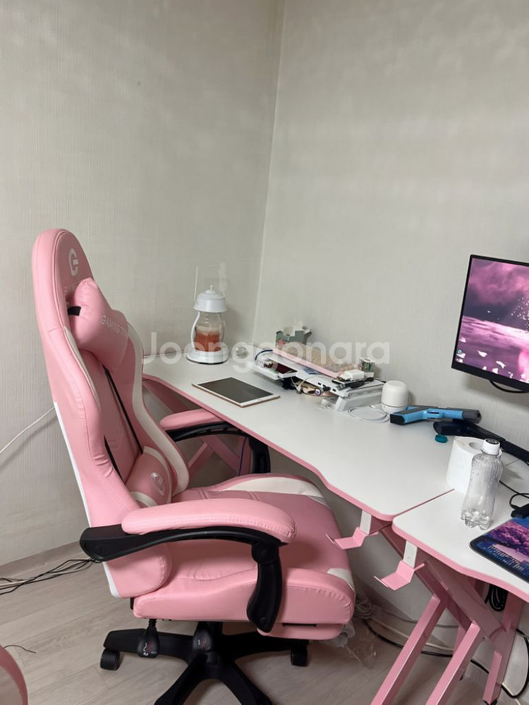 [사은품+무료배송]게이밍 책상 학생 철제 컴퓨터 테이블--5