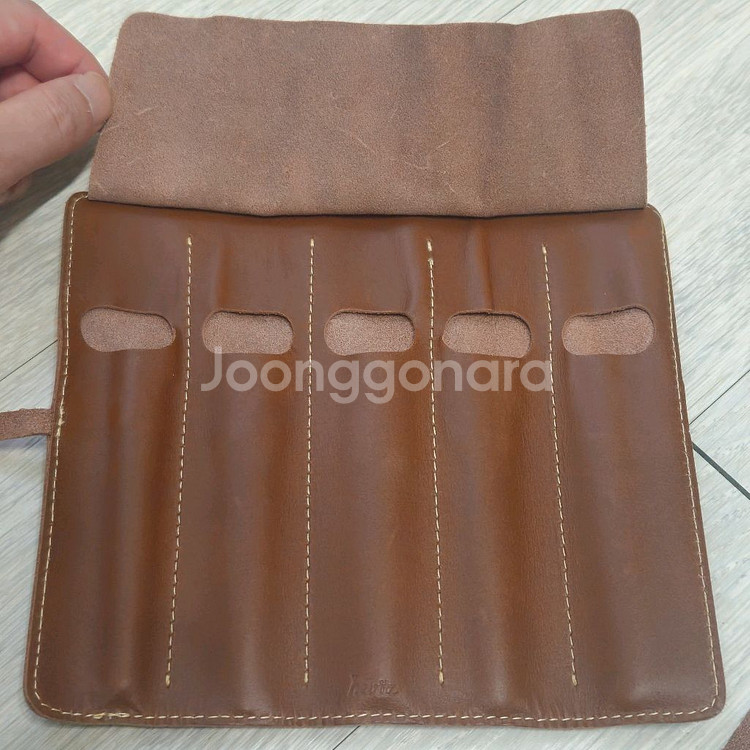 헤비츠 롤링 5구 만년필 롤필통 가죽 필통 5507--3