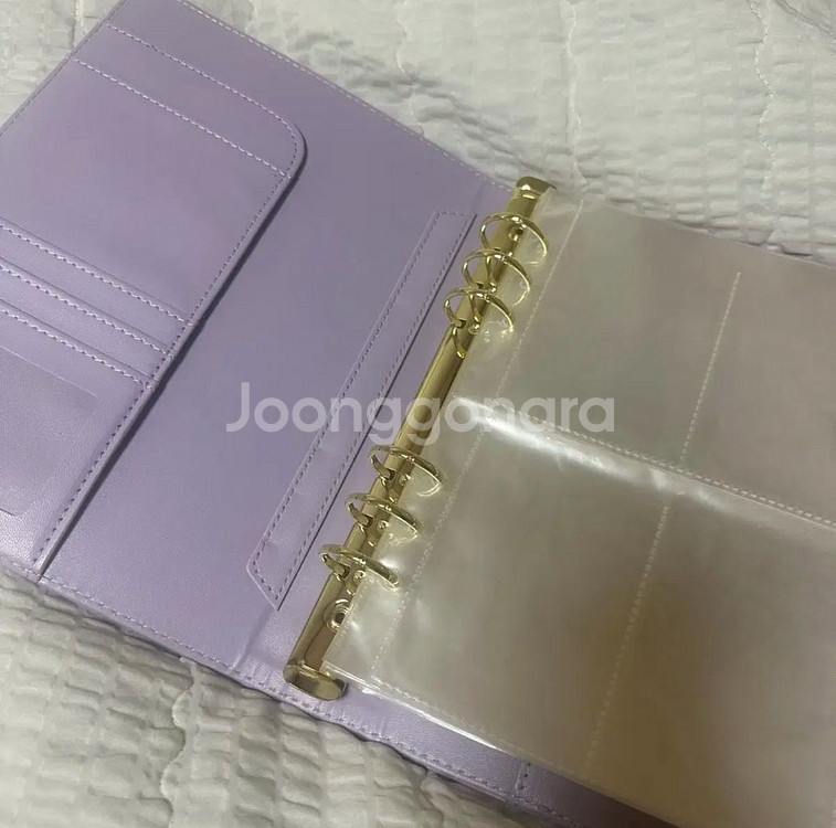 미뉴잇 마카롱 바인더 퍼플 판매양도--1