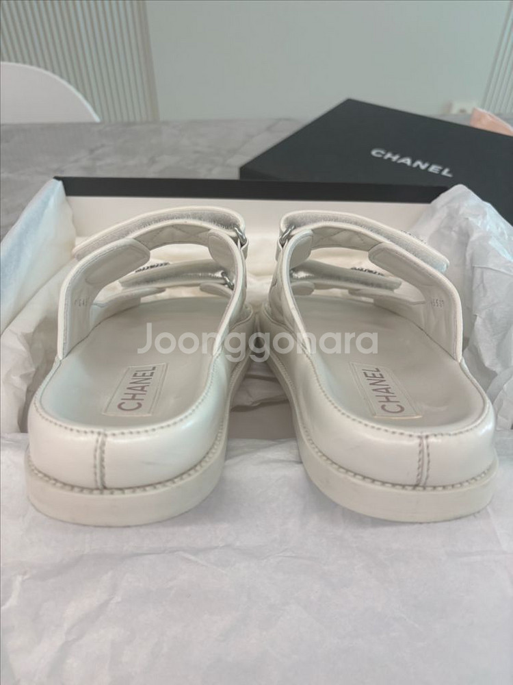 샤넬 벨트로 샌들--4