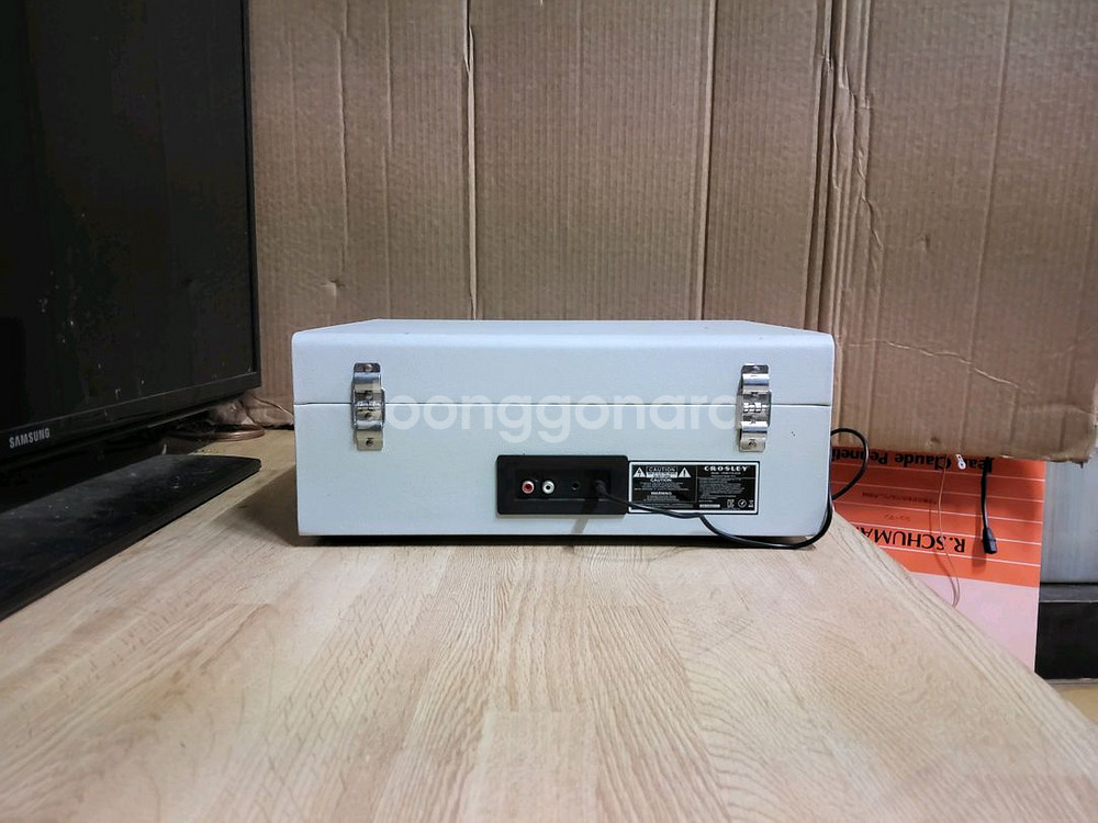크로슬리 전축 고장품 (오디오 앰프 스피커 LP턴테이블--2