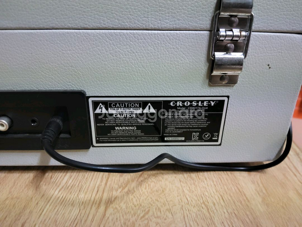 크로슬리 전축 고장품 (오디오 앰프 스피커 LP턴테이블--3