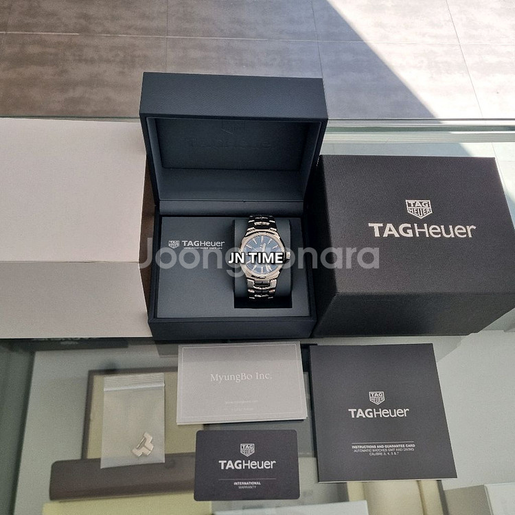 태그호이어 신형 링크 칼리버 5 청판 41mm--8