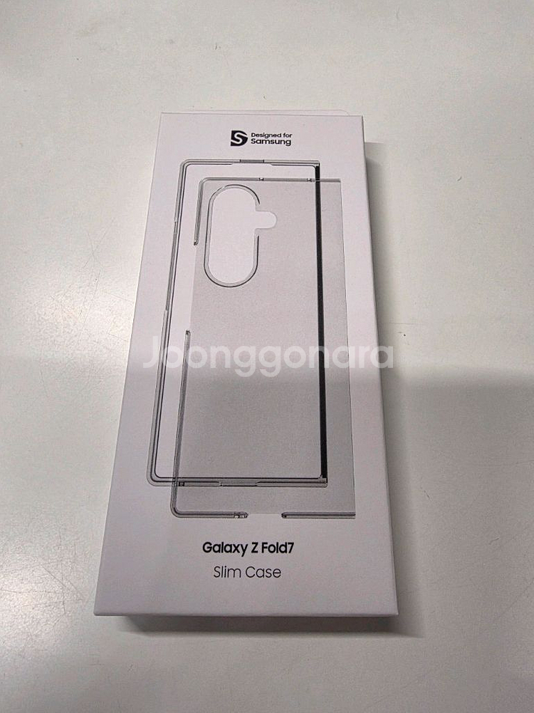 [미개봉] 갤럭시 Z 폴드 케이스 투명 정품--0