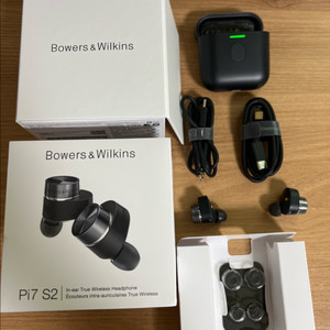 무선 이어폰 B&W Pi7 S2 중고(A급)