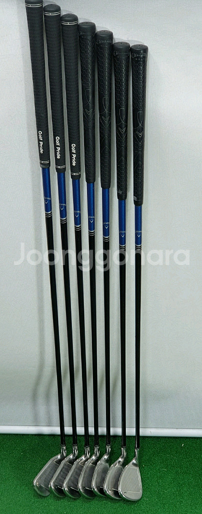 겔러웨이 X-18 그라파이트 남자골프채 아이언셋트--2