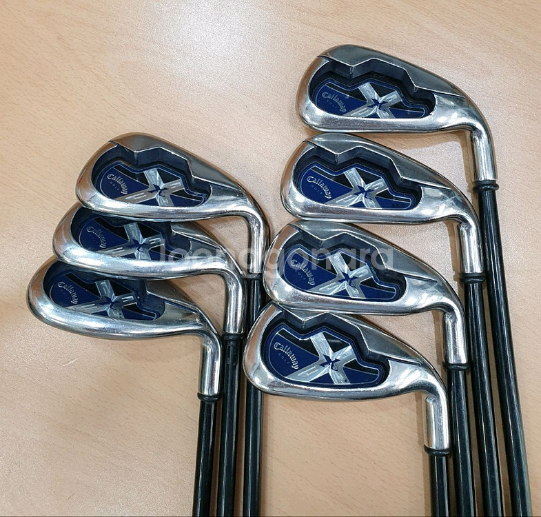 겔러웨이 X-18 그라파이트 남자골프채 아이언셋트--1