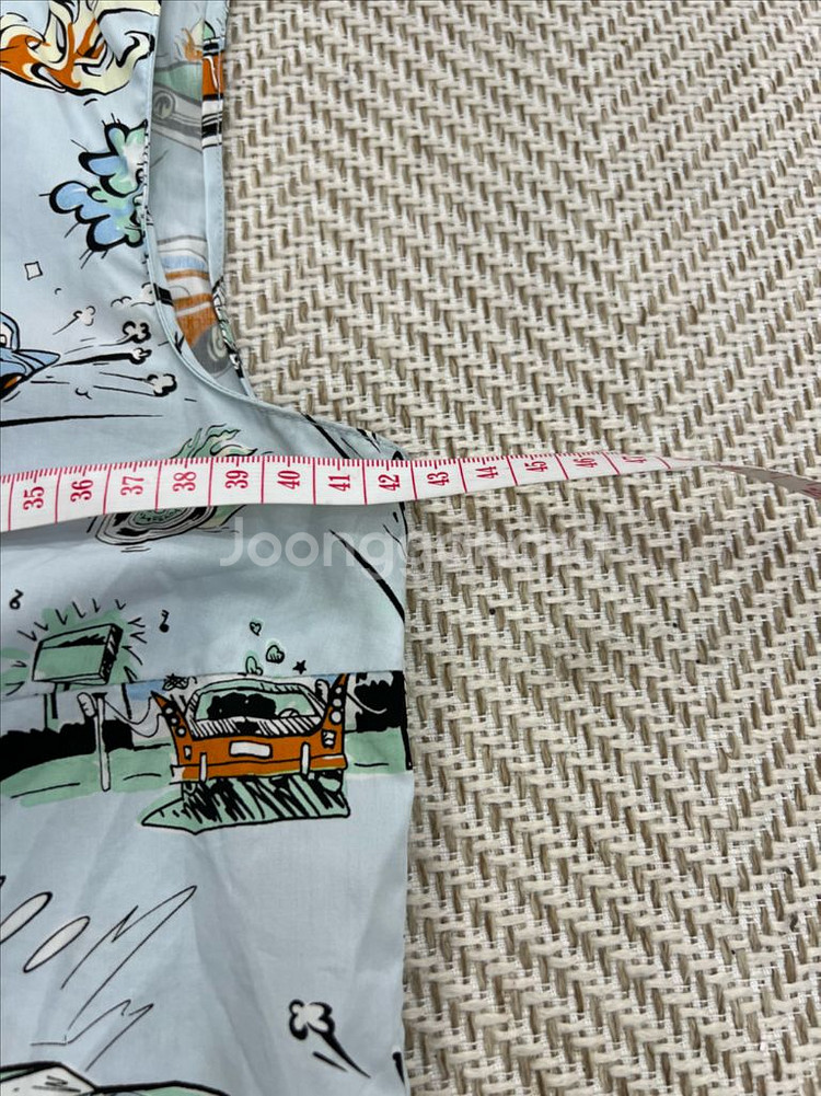 정품) 프라다 자동차 패턴 여성 반팔 셔츠 38--8