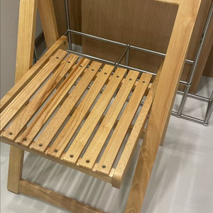 본톤 원목 접이식 의자