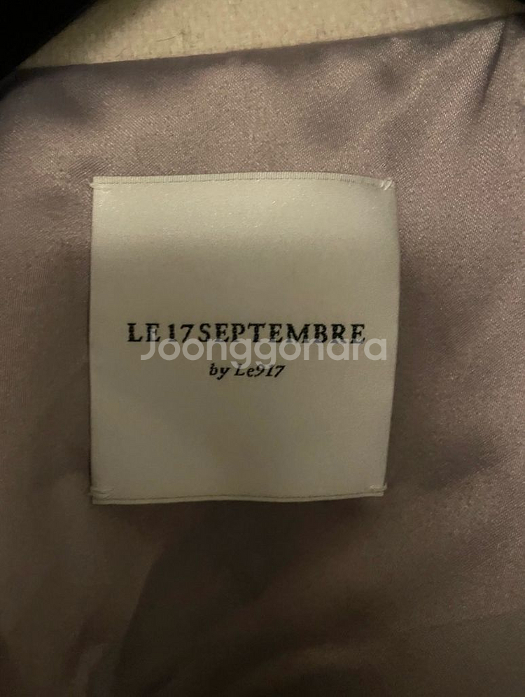 LE17SEPTEMBRE 르917 르셉템버 코트--5