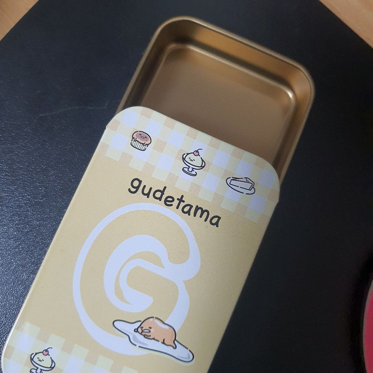 산리오 쿠테타마 틴케이스--1