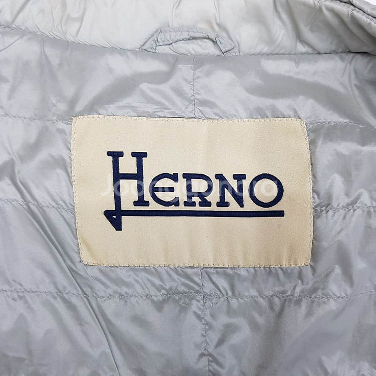 에르노 HERNO 구스 패딩 베스트 46사이즈--5
