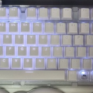 윤지 YUNZII x75 얼음 투명키보드 xinmeng