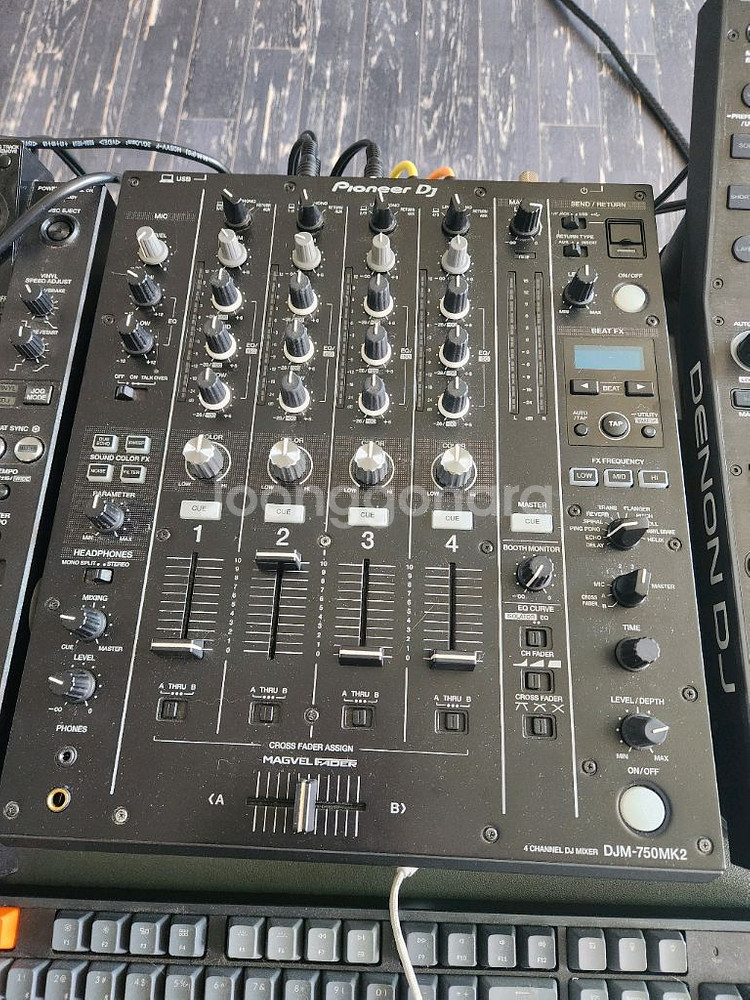 DJM 750 MK2 덱세이버 포함--0