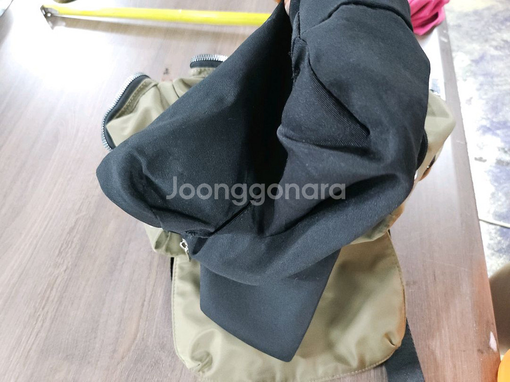 카키 미니 포켓 백팩--6