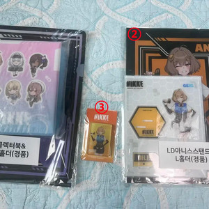 (일괄판매) 니케 gs25 sd콜렉터북&아크릴스탠드