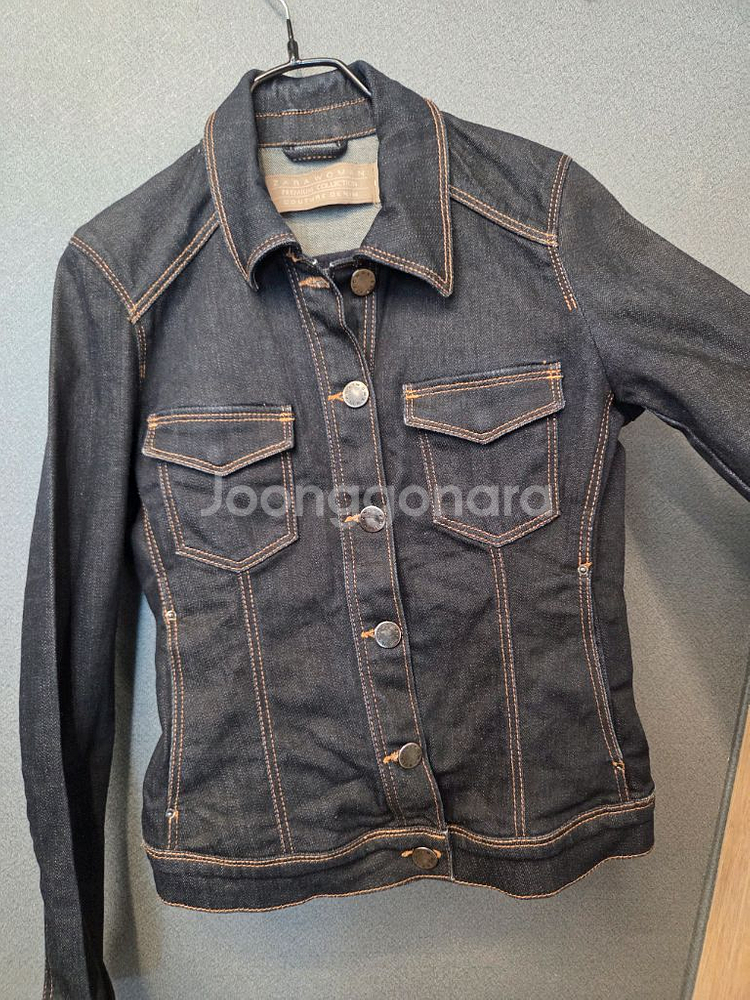 자라 생지데님자켓--3