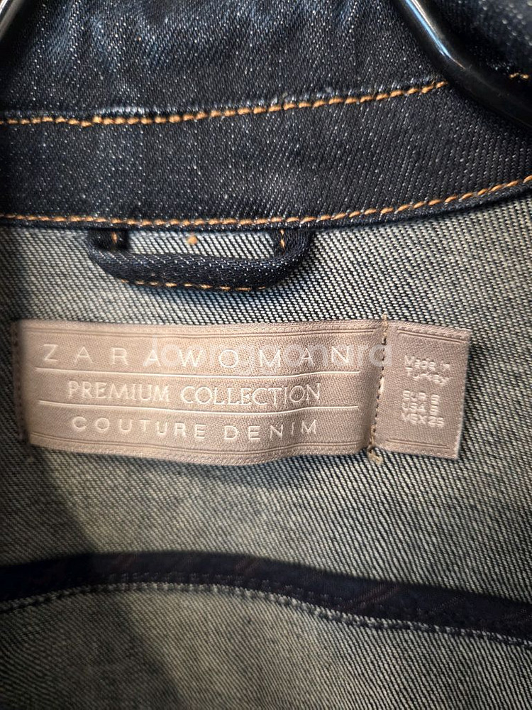 자라 생지데님자켓--8