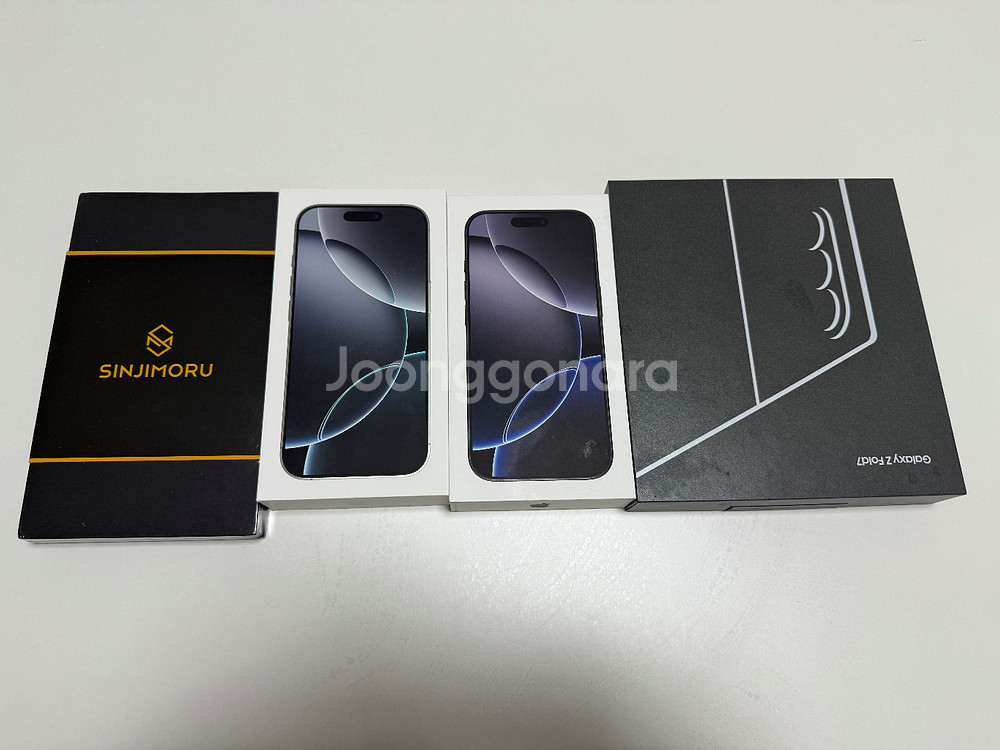 삼성 갤럭시폴드7 512GB 자급제 블루쉐도우 미개봉--0