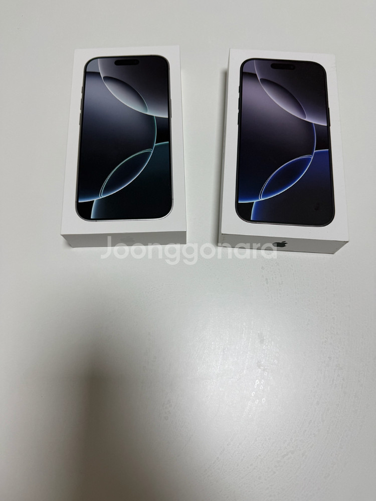 아이폰16프로 256GB 블랙/화이트 미개봉 자급제--0