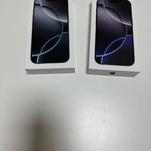 아이폰16프로 256GB 블랙/화이트 미개봉 자급제