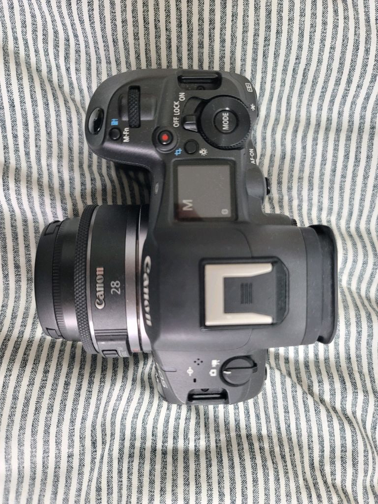 캐논 R5 mark2 알오막투 RF 28mm 팬케익렌즈 이미지