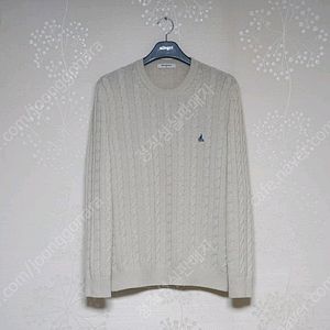빈폴 울 100% 케이블 니트