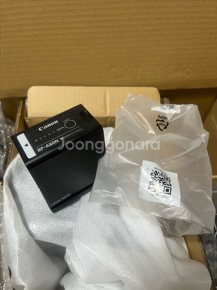 Canon BP-A60N 배터리 (미개봉)--1