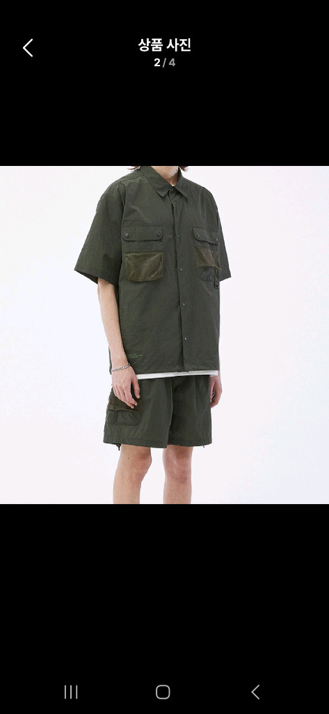 셋업)스위브Air Hole Mash 반팔과팬츠 셋업--1