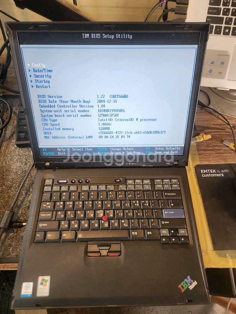 옛날노트북<326>ThinkPad r50e--0