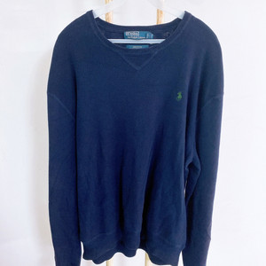 (남성110)폴로랄프로렌코튼100%루즈핏라운드긴팔니트